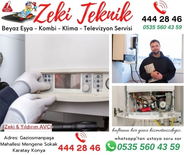 karatay kombi bakım ücreti